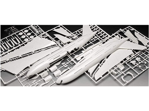 Revell Airbus A380-800 Lufthansa nauja livrea 1/144 surenkamas modelis