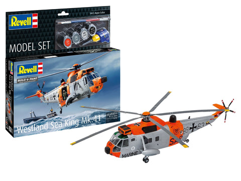 Revell Westland Sea King Mk.41 sraigtasparnis 1/72 dovanų rinkinys