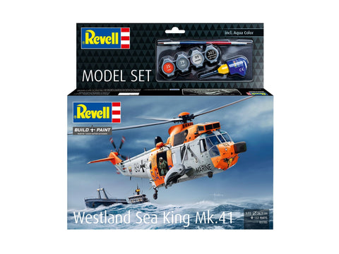 Revell Westland Sea King Mk.41 sraigtasparnis 1/72 dovanų rinkinys