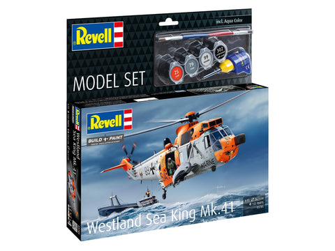 Revell Westland Sea King Mk.41 sraigtasparnis 1/72 dovanų rinkinys