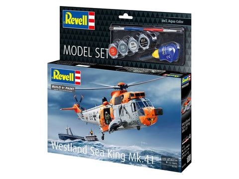 Revell Westland Sea King Mk.41 sraigtasparnis 1/72 dovanų rinkinys