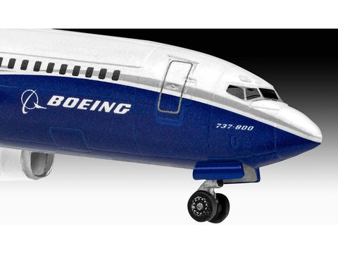 Revell Boeing 737-800 plastikinis modelis 1:288 dovanų rinkinys