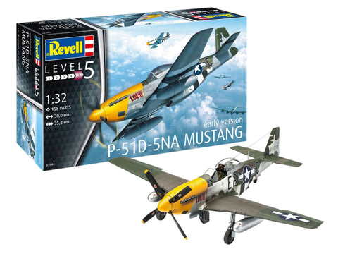 Revell P-51D Mustang 1/32 plastikinis surenkamas lėktuvo modelis 30 cm 03944