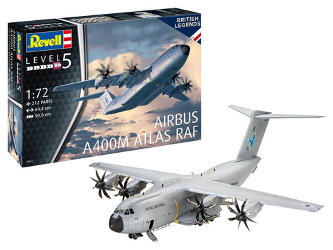 Revell Airbus A400M Atlas RAF 1/72 surenkamas lėktuvas (03822)