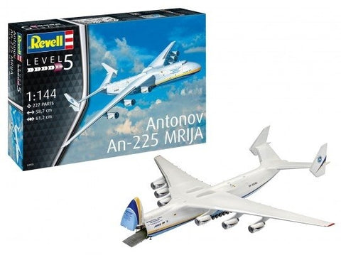 Revell Antonov An-225 Mrija 1/144 plastikinis surenkamas lėktuvo modelis