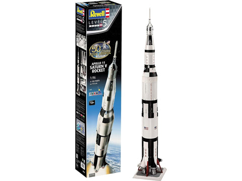 Revell Apollo 11 Saturn V raketos dovanų rinkinys 1:96, 114 cm (03704)