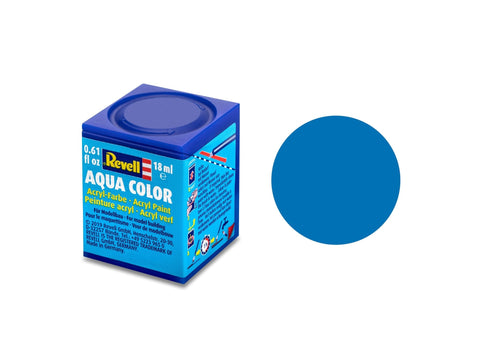 Revell Aqua Color akriliniai dažai – mėlyna matinė, RAL 5000, 18 ml (36156)