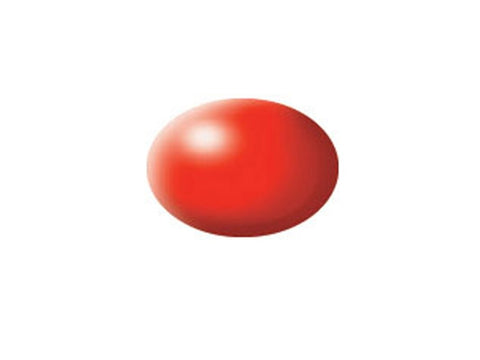 Revell Aqua Color dažai, švytinčiai raudona (satininė), 18 ml, 36332