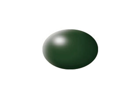 Revell Aqua Color akriliniai dažai, tamsiai žalia šilkmatė 18 ml (363)