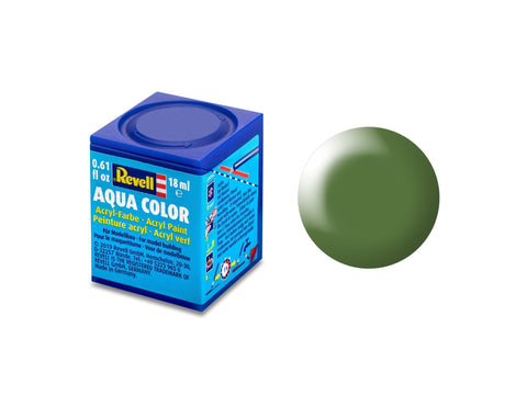 Revell Aqua Color akriliniai dažai – žalia satininė, 18 ml (36360)