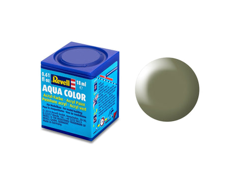 Revell Aqua Color akriliniai dažai 18 ml – pilkšvai žalia, satininė (36362)