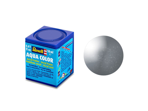 Revell Aqua Color akriliniai dažai plieno metalikas 18 ml (91)