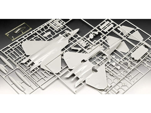 Revell Lockheed Martin F-22A Raptor 1/72 dovanų rinkinys su dažais, klijais