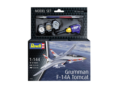 Revell Grumman F‑14A Tomcat dovanų rinkinys 1/144 su dažais ir klijais