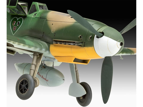 Revell Messerschmitt Bf109 G-2/4 1/32 modelis su dažais ir klijais