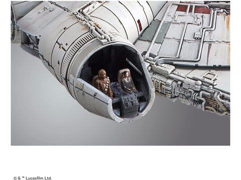 Star Wars Millennium Falcon 1/144 surenkamas modelis Revell Bandai 01211