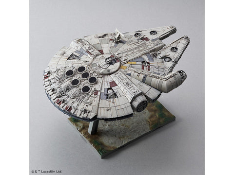 Star Wars Millennium Falcon 1/144 surenkamas modelis Revell Bandai 01211