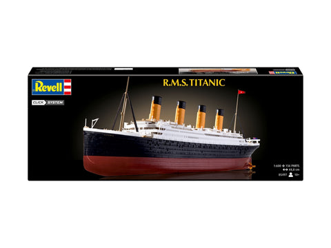 Revell R.M.S. Titanic laivas 1/600 plastikinis Click System
