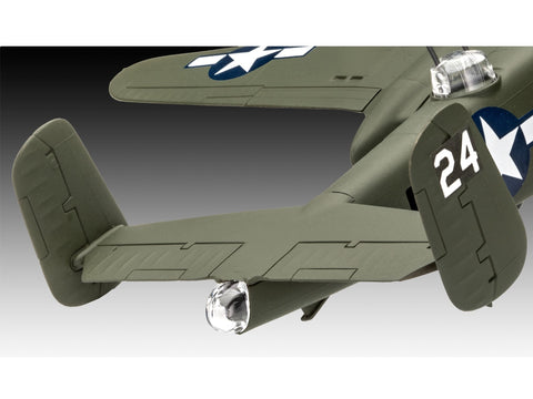 Revell B-25 Mitchell Click System 1/72 surenkamas lėktuvo modelis be klijų