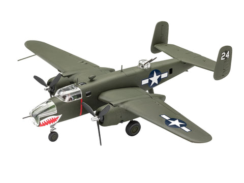 Revell B-25 Mitchell Click System 1/72 surenkamas lėktuvo modelis be klijų
