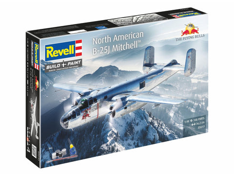 Revell B-25J Mitchell Flying Bulls 1/48 lėktuvo modelio dovanų rinkinys