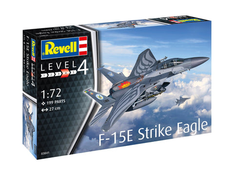 Revell F-15E Strike Eagle 1/72 dovanų rinkinys su dažais ir klijais