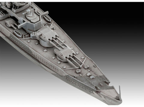 Revell Gneisenau mūšinis laivas 1:1200 – dovanų rinkinys su dažais