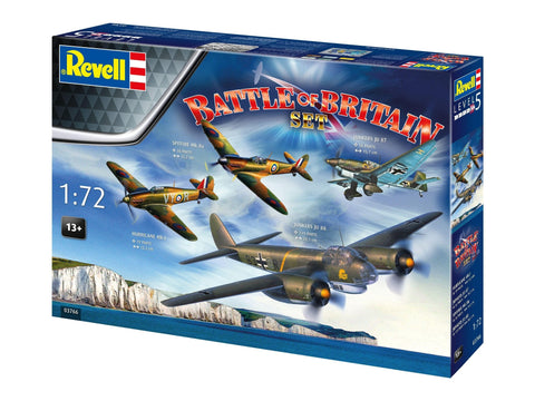 Revell Britanijos mūšio 85-mečio dovanų rinkinys 1/72 su dažais 03766