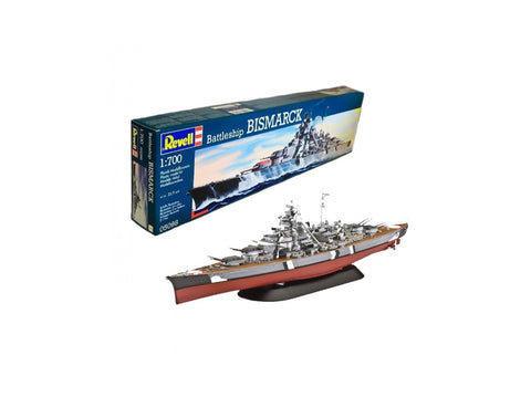 Revell Bismarck mūšinis laivas 1:700 – plastikinis surinkimo modelis (05098)