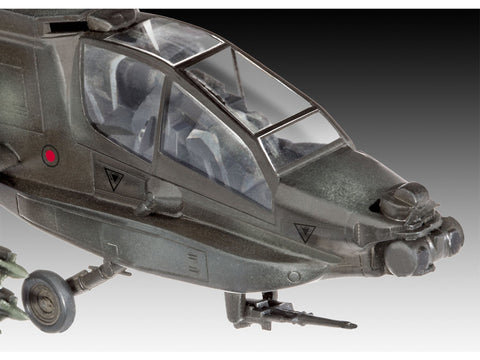 Revell AH-64A Apache 1/100 dovanų rinkinys su dažais ir klijais