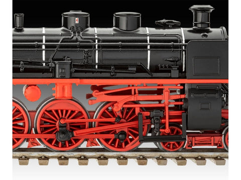 Revell BR 18 505 ekspreso garvežys su tenderiu, H0 1/87 dovanų rinkinys