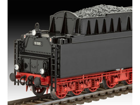 Revell BR 18 505 ekspreso garvežys su tenderiu, H0 1/87 dovanų rinkinys