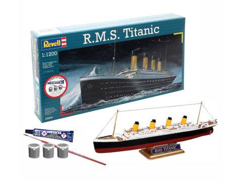 Revell RMS Titanic dovanų rinkinys, plastikinis modelis 1:1200