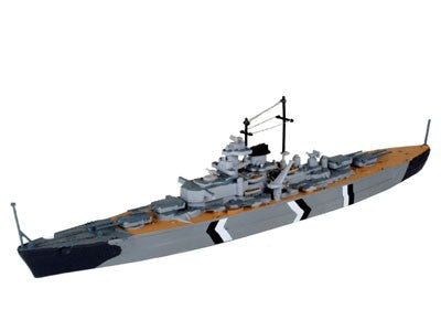 Revell Bismarck laivo modelis dovanų komplektas 1:1200 (65802)