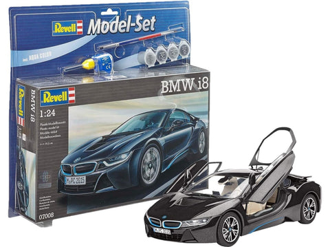 Revell BMW i8 plastikinis surinkimo dovanų rinkinys 1/24