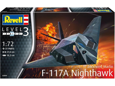 Revell Lockheed F-117A Nighthawk 1/72 plastikinis surinkimo modelis