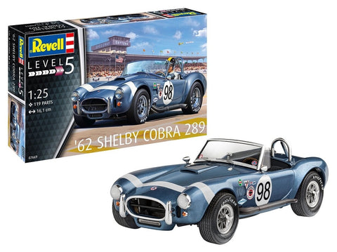 Revell AC Cobra 289 1:25 plastikinis surenkamas modelis (16,1 cm) 07669