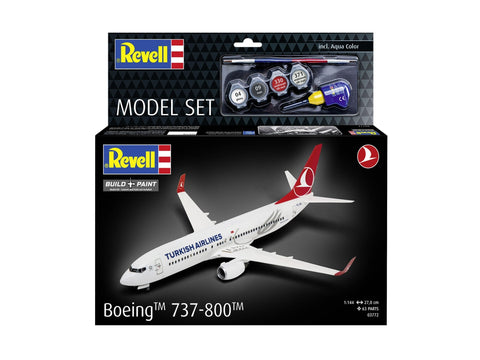 Revell Boeing 737-800 Turkish Airlines rinkinys 1/144, plastikinis modelis