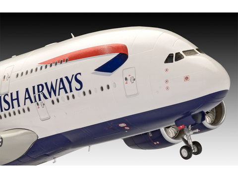 Revell Airbus A380-800 British Airways 1/144 plastikinis modelis