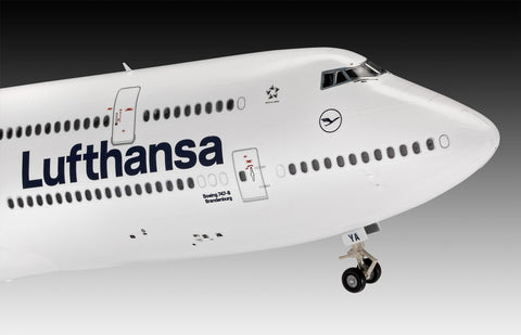 Revell Boeing 747-8 Lufthansa 1/144 – surenkamas lėktuvo modelis, nauja livrea