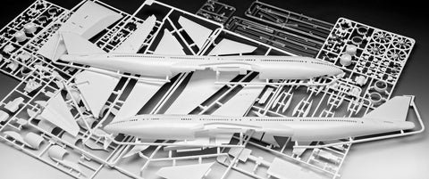 Revell Boeing 747-8 Lufthansa 1/144 – surenkamas lėktuvo modelis, nauja livrea