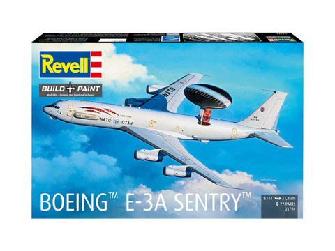 Revell Boeing E-3A Sentry 1/144 plastikinis lėktuvo rinkinis