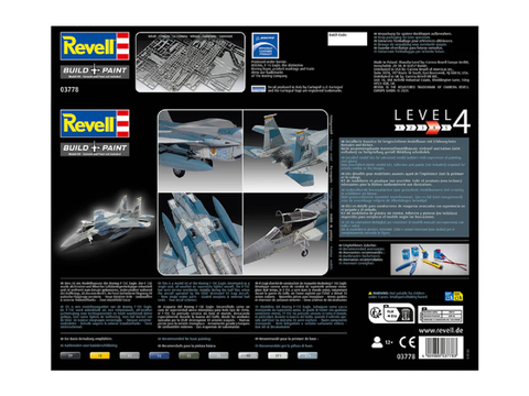 Revell Boeing F-15C Eagle 1/72 plastikinis lėktuvo modelis