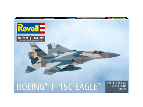 Revell Boeing F-15C Eagle 1/72 plastikinis lėktuvo modelis