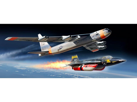 Revell Boeing NB-52 ir X-15 plastikinis modelis 1/72 (66 cm), 13+