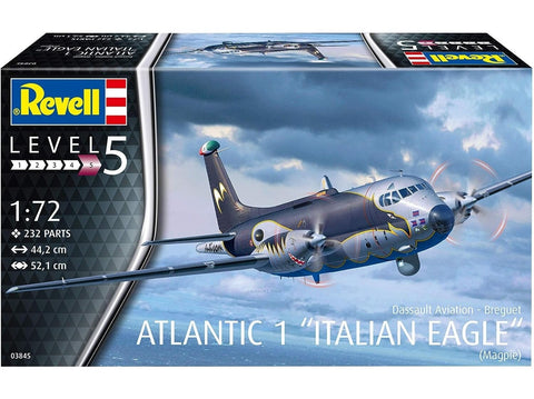 Revell Breguet Atlantic 1 Italian Eagle 1/72 surenkamas lėktuvo modelis