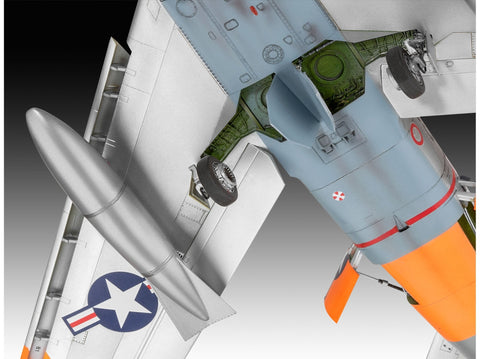 Revell F-86D Dog Sabre dovanų rinkinys 1/48 su dažais ir klijais