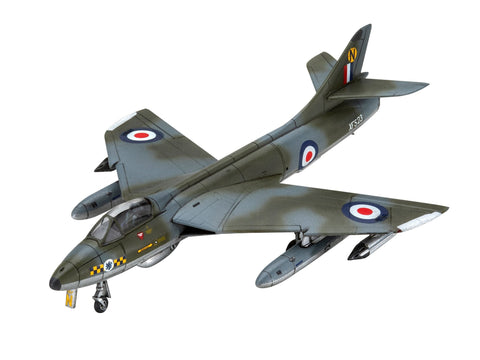 Revell Hawker Hunter FGA.9 dovanų rinkinys 1/144 su dažais ir klijais