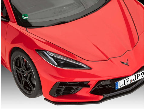 Revell Chevrolet Corvette C8 kupė 1:25 plastikinis surinkimo rinkinys