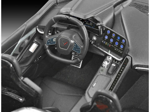 Revell Chevrolet Corvette C8 kupė 1:25 plastikinis surinkimo rinkinys